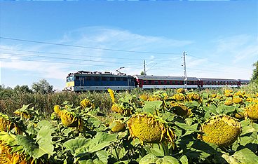 Mit dem Zug durch Ungarn