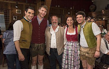 Wirtshausmusikanten beim Hirzinger