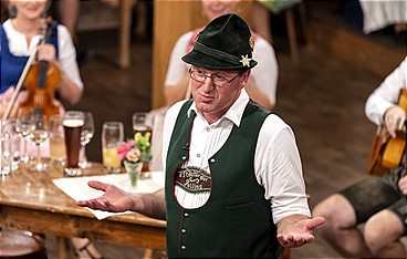 Wirtshausmusikanten beim Hirzinger