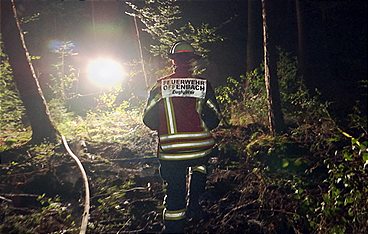 1.000 Grad: Feuerwehr hautnah