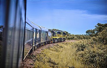 Mit dem Zug zu den Victoriafällen