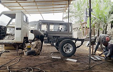 Die Autoschrauber der Serengeti