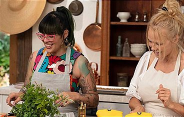 Pamela Anderson: Mit Liebe gekocht