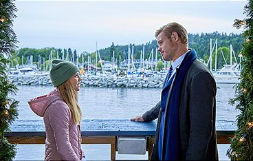 Liebe auf dem Weihnachtspier