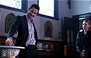 Ausgerechnet der Gottesmann Frank Lawrence (Colman Domingo) braucht die Hilfe von Lucifer (Tom Ellis).
+++ Die Verwendung des sendungsbezogenen Materials ist nur mit dem Hinweis und Verlinkung auf RTL+ gestattet. +++