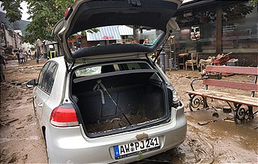 Allein in der Flut