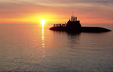 Auf Manöverfahrt mit U36