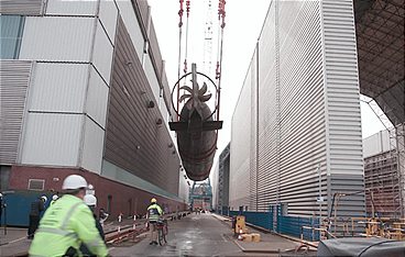 Schwertransport ins Museum - U17 auf letzter Fahrt